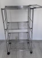 trolley metaal, Huis en Inrichting, Woonaccessoires | Krantenbakken en Lectuurbakken, Ophalen, Gebruikt