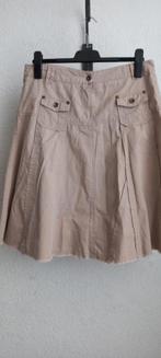 Midi rok  maat 40     100% katoen, Maat 38/40 (M), Beige, Ophalen of Verzenden, Zo goed als nieuw