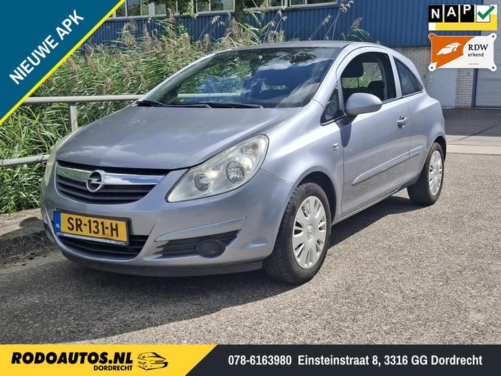 Opel Corsa 1.2-16V Business 3-Drs Airco Nieuwe APK, Auto's, Opel, Bedrijf, Corsa, ABS, Airbags, Airconditioning, Boordcomputer