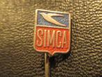Speldje Simca (19), Verzamelen, Speldjes, Pins en Buttons, Ophalen of Verzenden, Gebruikt, Transport, Speldje of Pin