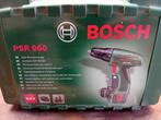 Bosch PSR 9,6 V Accu Boor-Schroefmachine, Gebruikt, Variabele snelheid, Ophalen of Verzenden, Boor- en Schroefmachine