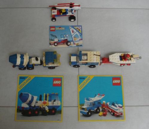3 zgan lego auto's voertuigen met aanhanger 3x1 cadeautje, Kinderen en Baby's, Speelgoed | Duplo en Lego, Zo goed als nieuw, Lego