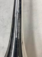 King 3B Trombone Verzilverd met Koffer, Muziek en Instrumenten, Ophalen of Verzenden, Gebruikt, Tenor, Met koffer