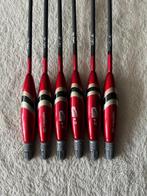 adv 212 /  NIEUW set 6 matchdobbers TUBERTINI, Watersport en Boten, Ophalen of Verzenden, Nieuw, Dobber of Lood