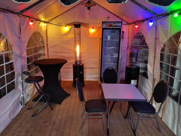 Partytenten te huur diverse afmetingen, Hobby en Vrije tijd, Feestartikelen | Verhuur, Gebruikt, Overige, Ophalen