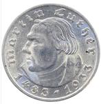 Duitsland 3 Reichsmark zilver aUnc., Verzenden, Duitsland, 10 euro, Zilver