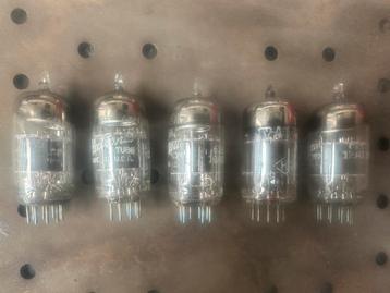 5x General Electric 12AT7WB ECC81 beschikbaar voor biedingen