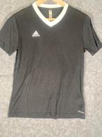 Adidas AEROREADY Train Essentials V-Neck Tee Black/White M, Maat 38/40 (M), Zwart, Nieuw, Korte mouw