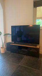 Tv meubel, Huis en Inrichting, Kasten | Televisiemeubels, Ophalen, Gebruikt, 100 tot 150 cm, Metaal
