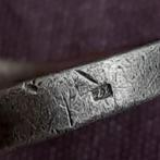 Golvende Ring Nederlands Zilver Hoog Gehalte 925, Verzenden, 17 tot 18, Dame, Zilver