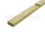 Ventilatielat vurenhout geïmpregn. geschaafd 21,5x48 3000mm, Minder dan 25 mm, Nieuw, Plank, 300 cm of meer