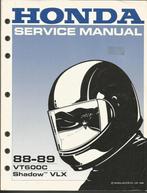 Shadow VT600 C Service Manual Honda, Motoren, Handleidingen en Instructieboekjes, Ophalen of Verzenden, Honda