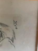 Arie Kater - Tekening 1936, Gesigneerd, Ophalen of Verzenden