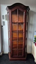 Vintage/antieke vitrinekast, Huis en Inrichting, Kasten | Vitrinekasten, Ophalen, 50 tot 100 cm, 150 tot 200 cm, 25 tot 50 cm