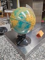 Leuke vintage Globe/ wereldbol met verlichting, Ophalen, Zo goed als nieuw