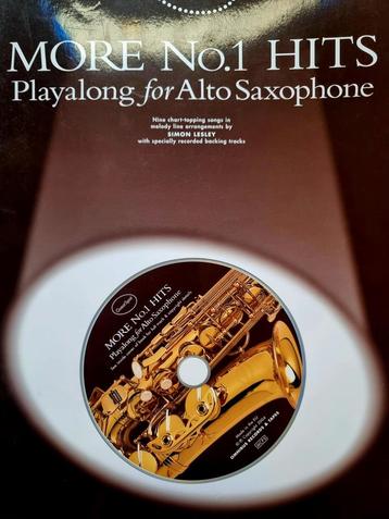 More No.1 Hits Altsax + CD. Guest spot.  beschikbaar voor biedingen