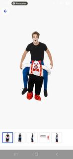 Carnavals Clown Pak - Grappig Kostuum, Kleding | Heren, Carnavalskleding en Feestkleding, Carnaval, Overige maten, Ophalen of Verzenden