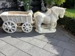 Tuinbeeld paard en wagen, Tuin en Terras, Tuinbeelden, Ophalen
