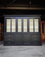 Prachtige grote / Brede buffetkast zwart #2172, Huis en Inrichting, Kasten | Buffetkasten, Niet ingevuld, Metaal, Gebruikt, 200 cm of meer