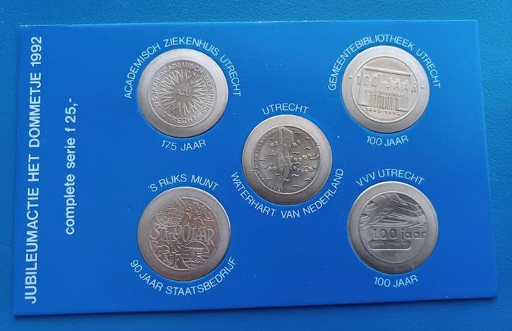Jubileumactie Het Dommetje 1992, Postzegels en Munten, Penningen en Medailles, Overige materialen, Nederland, Verzenden