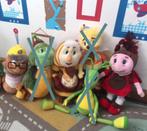 4 pluche Luntik insecten - bij worm lieveheersbeestje, Ophalen of Verzenden, Nieuw, Overige typen