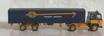 Wiking: Scania 111 met huiftrailer "ASG Transport", Hobby en Vrije tijd, Modelauto's | 1:87, Verzenden, Zo goed als nieuw, Bus of Vrachtwagen