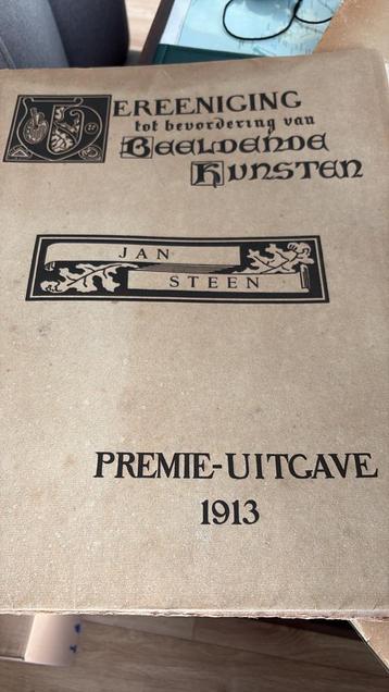 Vermeer & Steen: Prentenboek Stedelijk Museum Haarlem beschikbaar voor biedingen