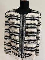 Jas51 - Cremekleurig Ana Alcazar jasje maat 42 (1), Ophalen of Verzenden, Zo goed als nieuw, Maat 42/44 (L)