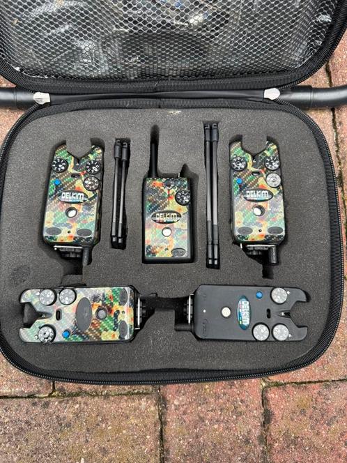 Delkim txi 4+1, Watersport en Boten, Hengelsport | Karpervissen, Gebruikt, Complete set, Ophalen of Verzenden
