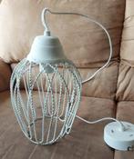 Witte hanglamp, Huis en Inrichting, Ophalen, Zo goed als nieuw, Minder dan 50 cm