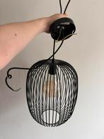 Zwarte hanglamp, Huis en Inrichting, Lampen | Hanglampen, Ophalen, Gebruikt, Minder dan 50 cm