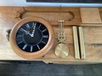 Eikenhouten staartklok, Antiek en Kunst, Antiek | Klokken, Ophalen of Verzenden