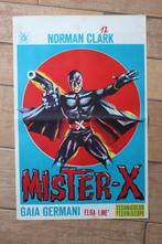 filmaffiche Mister X 1967 filmposter, Verzamelen, Rechthoekig Staand, Ophalen of Verzenden, Zo goed als nieuw, A1 t/m A3