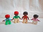 Duplo poppetjes gezin getint: vader, moeder, zoon , dochter, Kinderen en Baby's, Speelgoed | Duplo en Lego, Ophalen of Verzenden