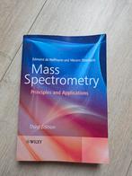 Mass Spectrometry: principles and applications, Ophalen of Verzenden, Zo goed als nieuw, WO, Edmond de hoffman