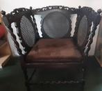 Houten stoel, Fauteuil, vintage, kasteel, fantasy, Antiek en Kunst, Antiek | Meubels | Stoelen en Banken, Ophalen