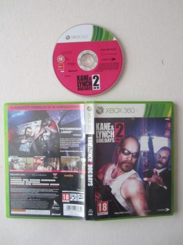 Kane and Lynch 2 Xbox 360 beschikbaar voor biedingen