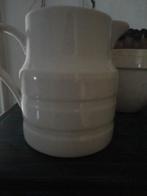 antieke WITTE ENGELSE BANDENKAN / ringenkan, craquelé no. 2, Antiek en Kunst, Ophalen of Verzenden