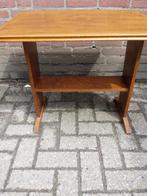 Salon of bijzettafel retro donker eiken, Ophalen, Gebruikt, Hout