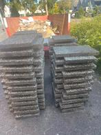 93 grindtegels 60x40, Tuin en Terras, Tegels en Klinkers, Ophalen, Gebruikt, 10 m² of meer, Beton