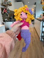 Kraamcadeau- Handmade crochet mermaid, Hobby en Vrije tijd, Breien en Haken, Nieuw, Ophalen of Verzenden