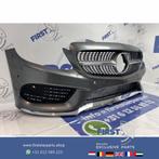 W205 C205 S205 AMG VOORBUMPER COMPLEET GRIJS C Klasse 2014-2, Gebruikt, Voor, Mercedes-Benz, Ophalen of Verzenden