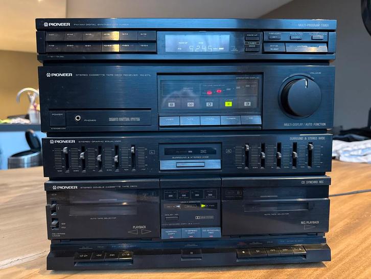 Pioneer RX-Z71L Stereo Cassette Receiver, Audio, Tv en Foto, Stereo-sets, Gebruikt, Cassettedeck, Pioneer, Microset, Losse componenten