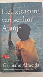 Het testament van senhor Araújo - Germano Almeida, Ophalen of Verzenden, Zo goed als nieuw, Germano Almeida, Nederland