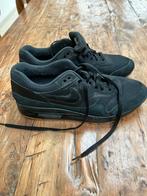 Nike Air Max 1 Black Gum  mt45, Ophalen of Verzenden, Zo goed als nieuw, Zwart