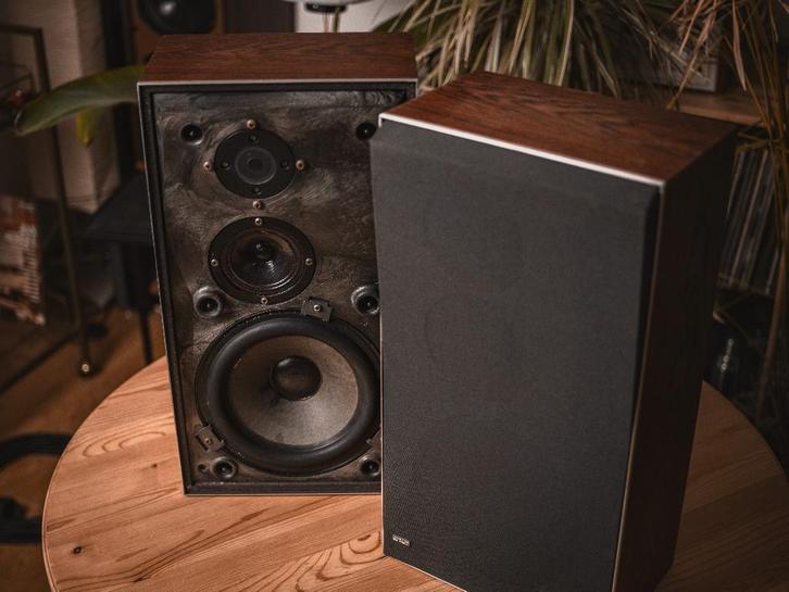 Bang & Olufsen | Beovox S45 Luidsprekers, Audio, Tv en Foto, Luidsprekers, Refurbished, Front, Rear of Stereo speakers, Minder dan 60 watt