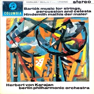 Bartok Hindemith von Karajan Columbia ‎– SAX 2432 beschikbaar voor biedingen