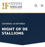 4 kaarten Indoor Friesland Night of the Stallions!, Tickets en Kaartjes, Evenementen en Festivals, Drie personen of meer