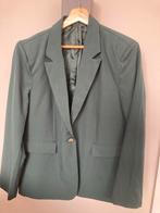 Mooie Groene colbert maat 44 met bijpassende broek, Kleding | Dames, Ophalen of Verzenden, Zo goed als nieuw, Groen, Kostuum of Pak