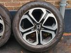 Honda HRV Civic 17" alu velgen met Nokian Winterbanden, Auto-onderdelen, Banden en Velgen, Ophalen, Banden en Velgen, 17 inch
